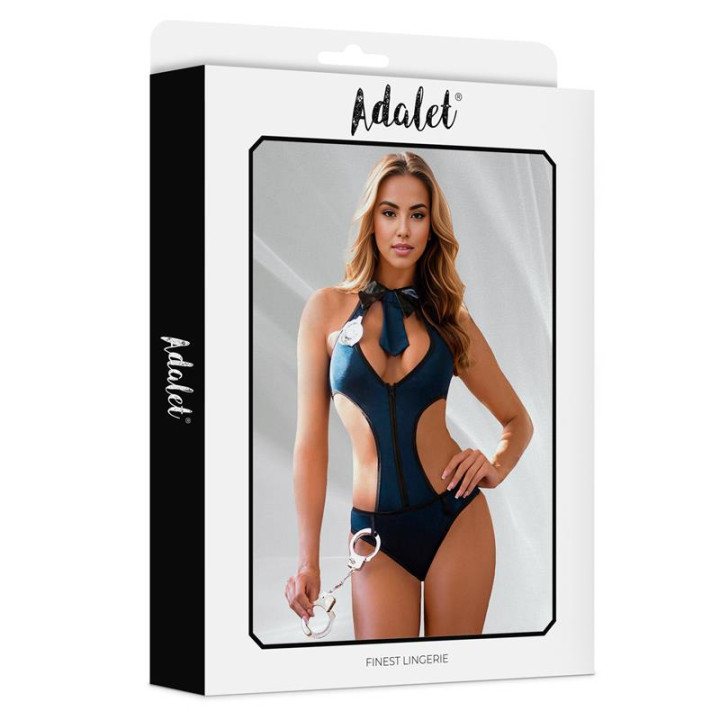 Everly Teddy Disfraz Policia de Adalet Lingerie | VibraZon