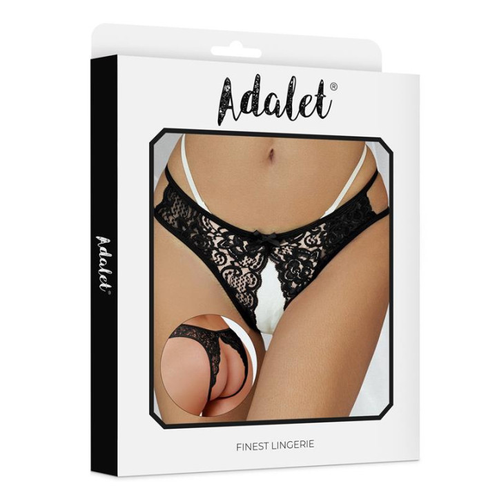 Hope Braguitas Entrepierna Abierta Negro de Adalet Lingerie | VibraZon