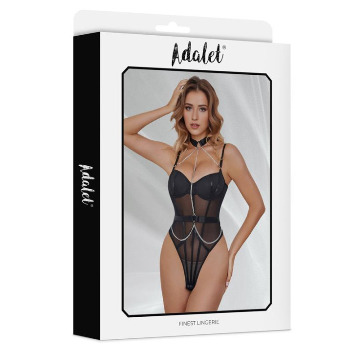 Veronica Tedyy con Cadenas y Choker de Adalet Lingerie | VibraZon
