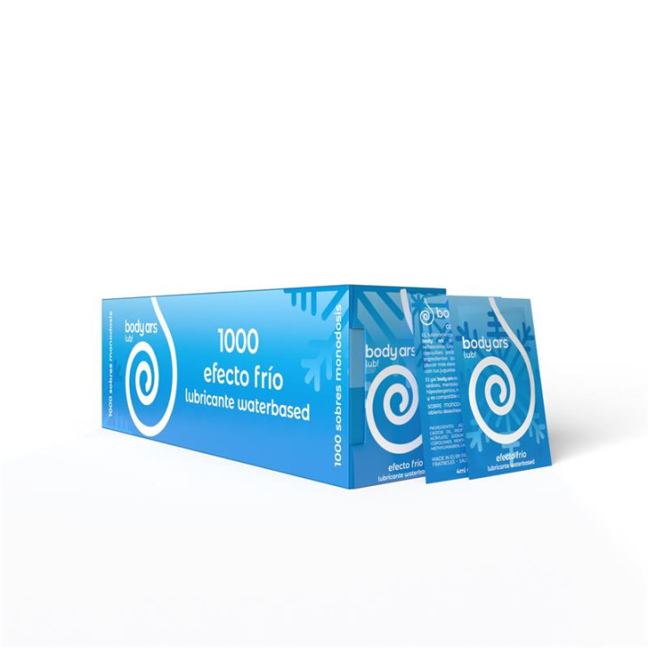 Caja 1000 Monodosis Gel Frío de Body Ars | VibraZon