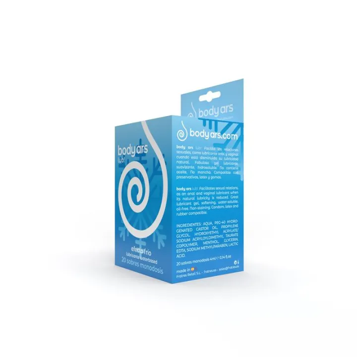 Caja Colgante Gel Frío 20 Monodosis de Body Ars