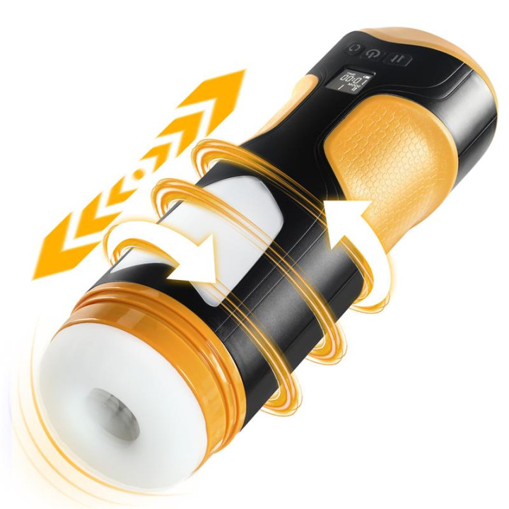 Alston Masturbador con Thrusting y Rotación de Juicy Lamour | VibraZon