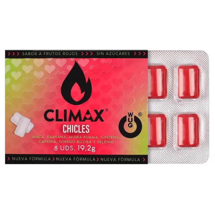Chicle Climax Gum 8 Uds de Wug