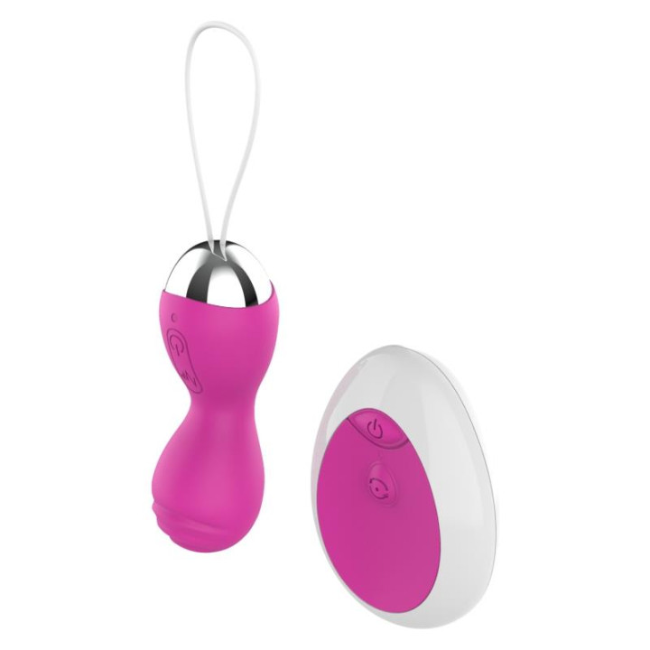 Huevo Vibrador con Control Remoto USB Rosa de A-Gusto | VibraZon