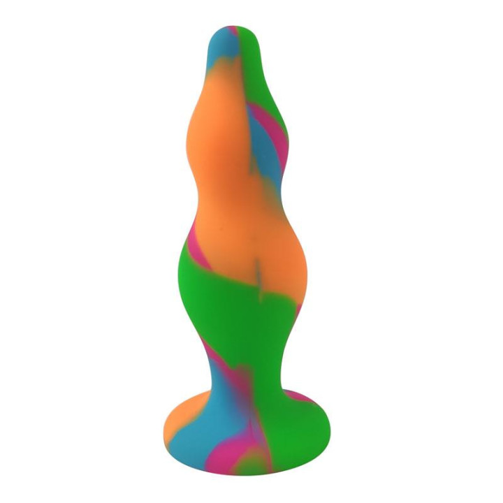 Plug Anal Silicona Multi Color de A-Gusto | VibraZon