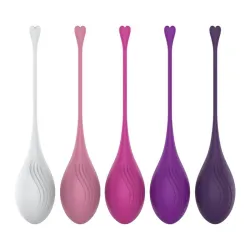 Set de 5 Bolas Kegel Diferentes Pesos de A-Gusto