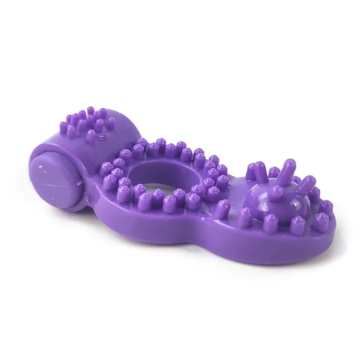 Anillo para el Pene con Vibración Púrpura de A-Gusto