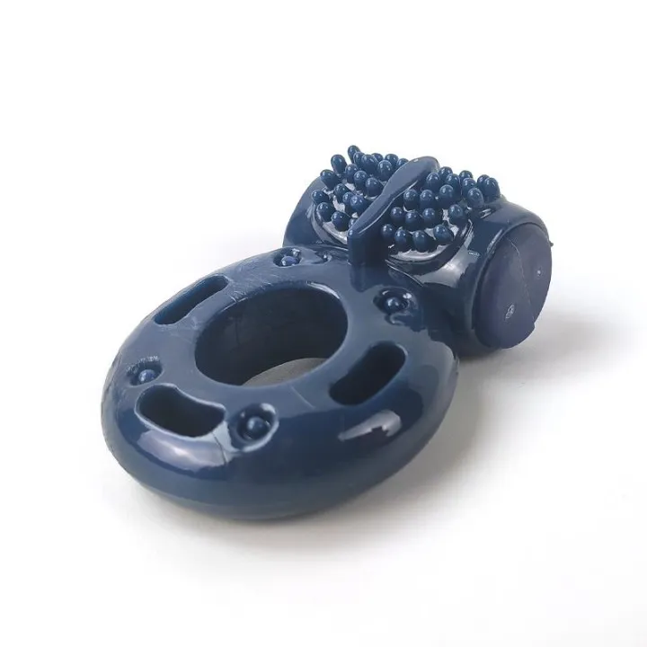 Anillo para el Pene con Vibración Azul de A-Gusto