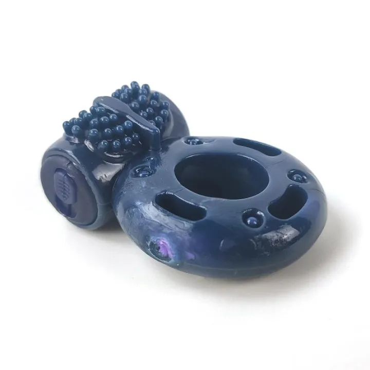 Anillo para el Pene con Vibración Azul de A-Gusto