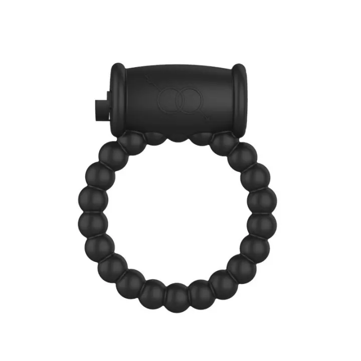 Anillo para el Pene con Vibración Negro de A-Gusto