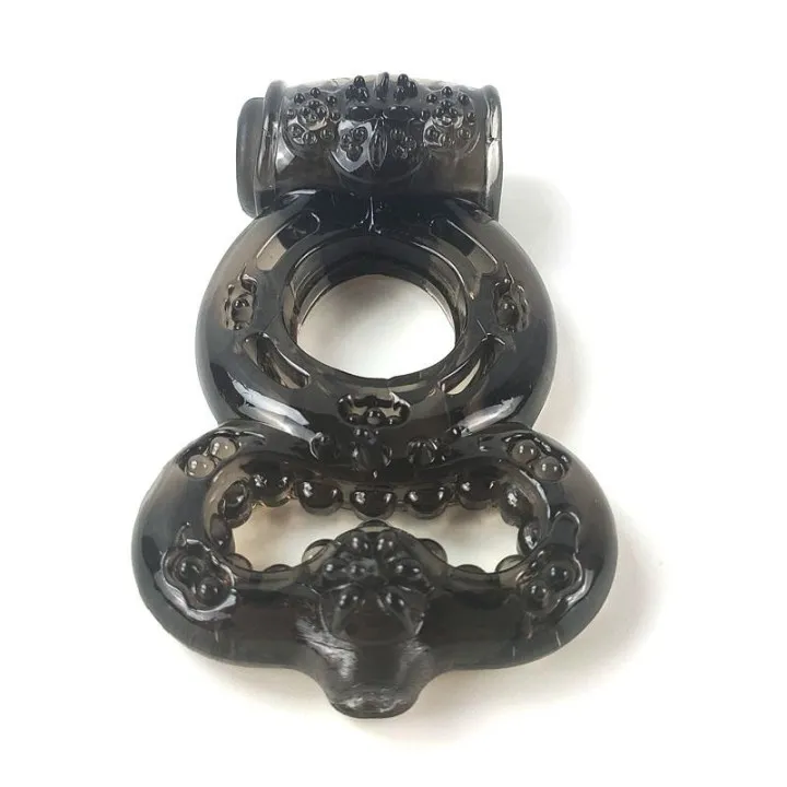 Anillo para el Pene con Vibración Negro de A-Gusto