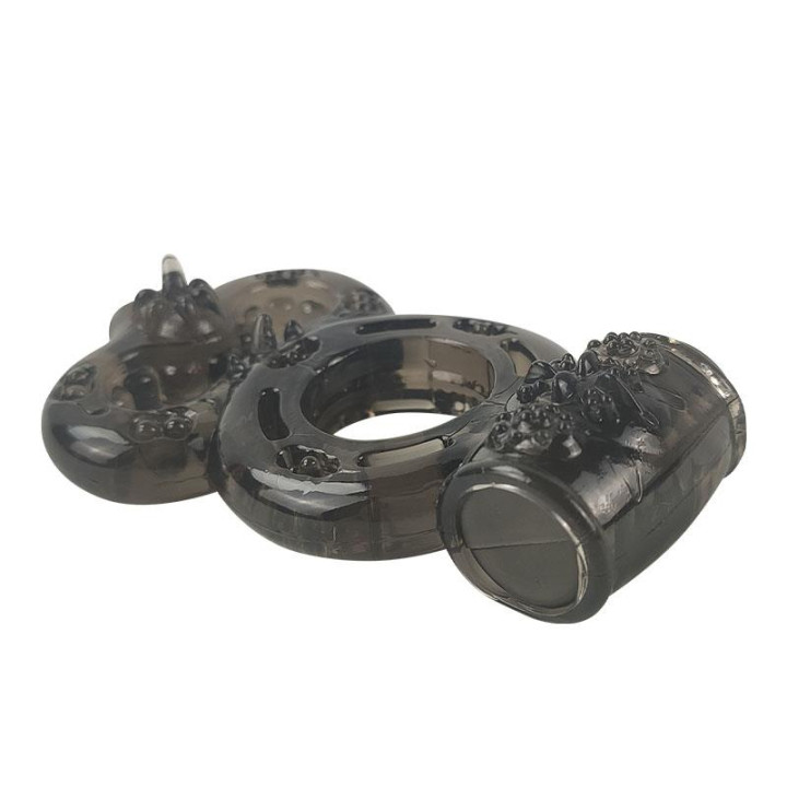 Anillo para el Pene con Vibración Negro de A-Gusto | VibraZon