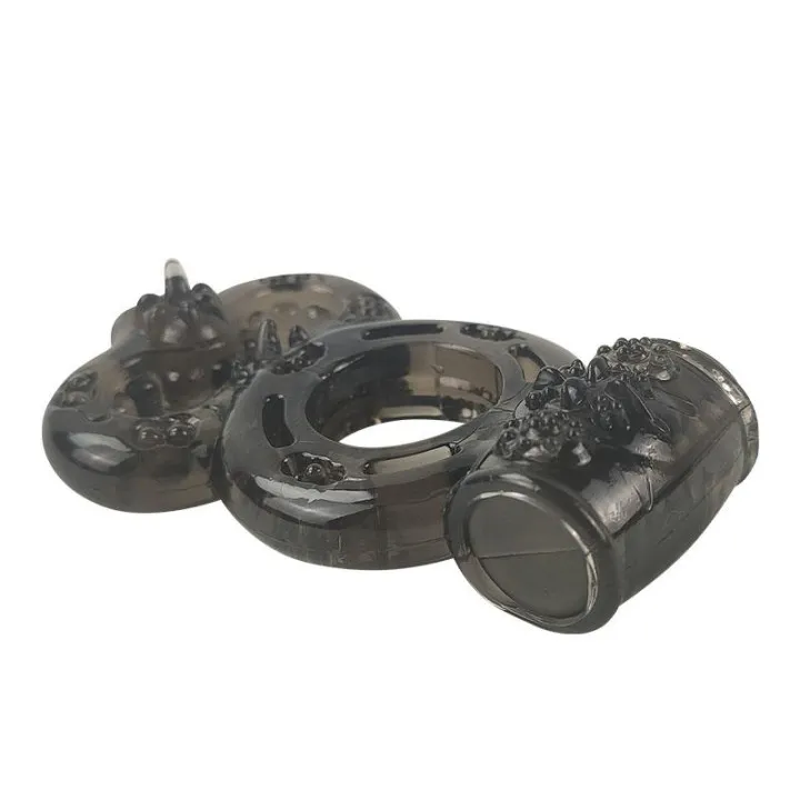 Anillo para el Pene con Vibración Negro de A-Gusto