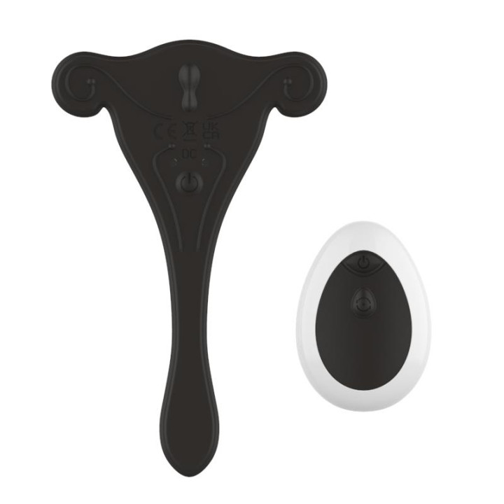 Estimulador de Braguita con Control Remoto USB Negro de A-Gusto | VibraZon