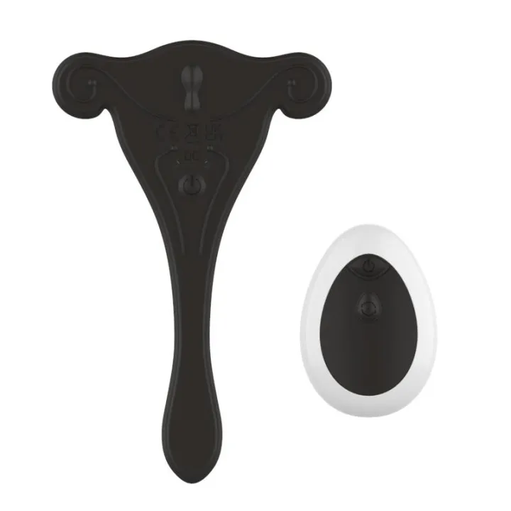 Estimulador de Braguita con Control Remoto USB Negro de A-Gusto