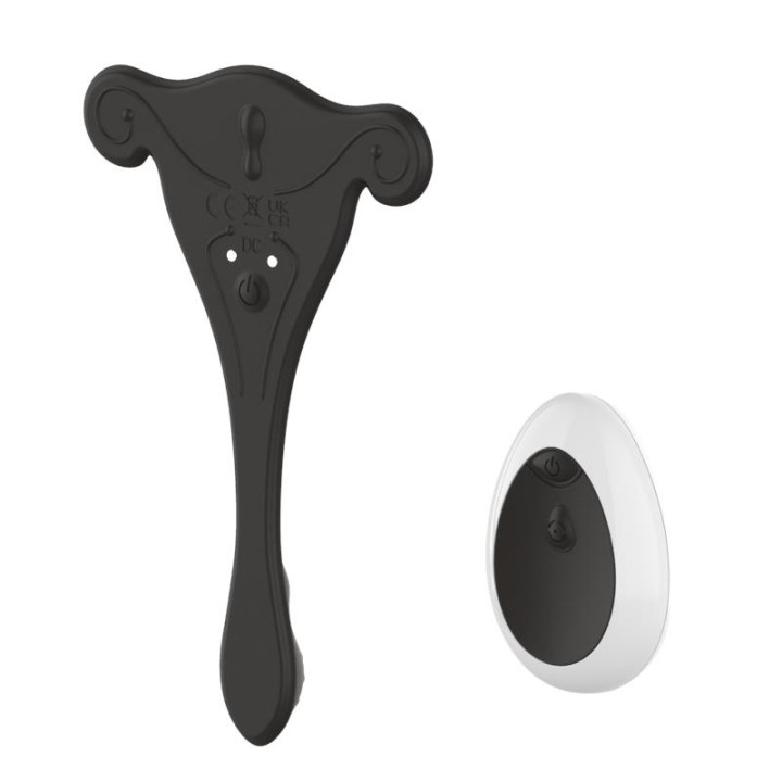 Estimulador de Braguita con Control Remoto USB Negro de A-Gusto | VibraZon