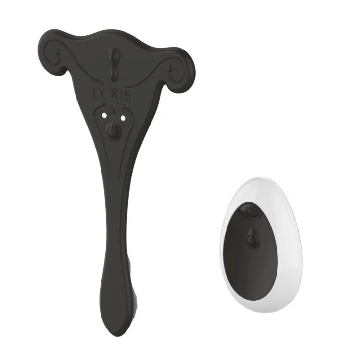 Estimulador de Braguita con Control Remoto USB Negro de A-Gusto