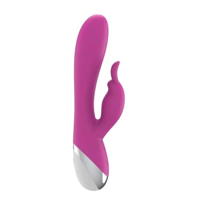 VIbrador Dual USB Silicona Rosa de A-Gusto