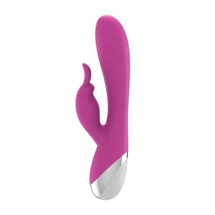 VIbrador Dual USB Silicona Rosa de A-Gusto