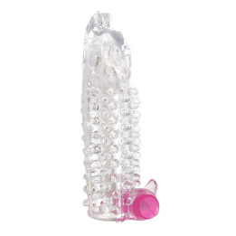 Funda para el Pene con Vibración Transparente de A-Gusto | VibraZon