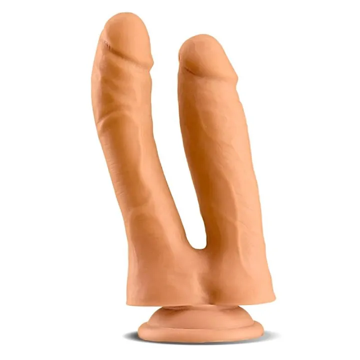 Twin Dildo Doble Realista 7.1 Natural de Max & Co