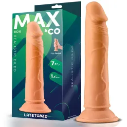 Bon Dildo Realista con Ventosa 7.5 Natural de Max & Co