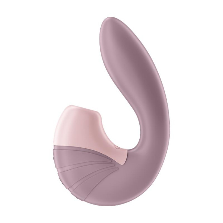 Supernova Old Rose Succionador y Vibrador Super Flexible USB de Satisfyer | VibraZon