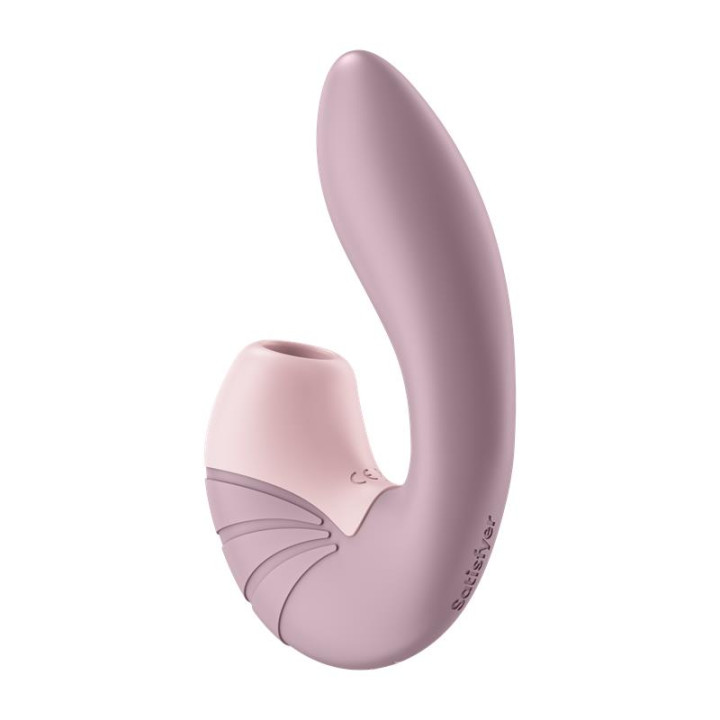 Supernova Old Rose Succionador y Vibrador Super Flexible USB de Satisfyer | VibraZon