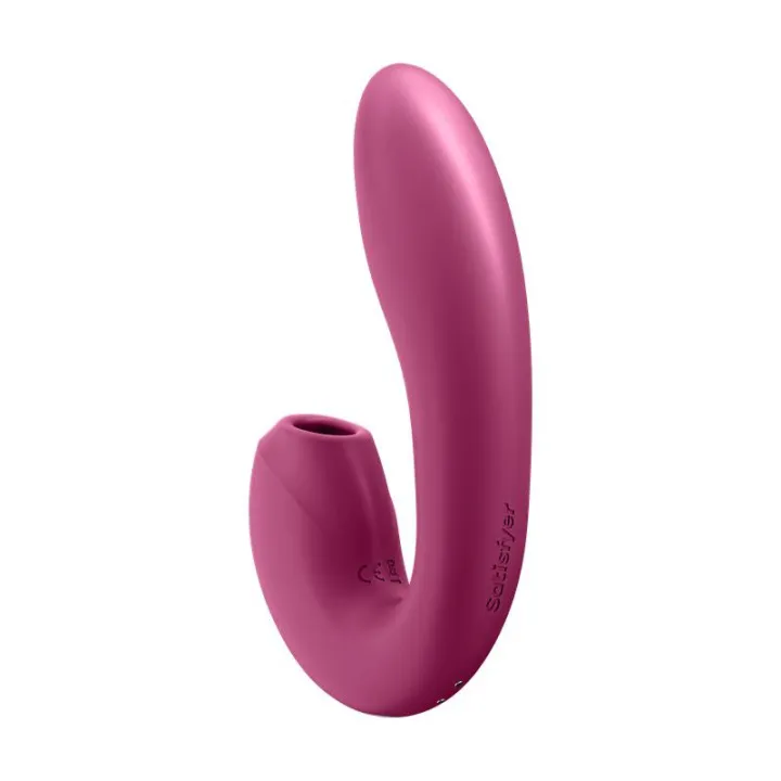 Sunray Berry Succionador y Vibrador 2 en 1 Súper Flexible USB de Satisfyer