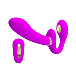Thunderbird Vibrador para Parejas sin Arnés con Control Remoto de Prettylove | VibraZon