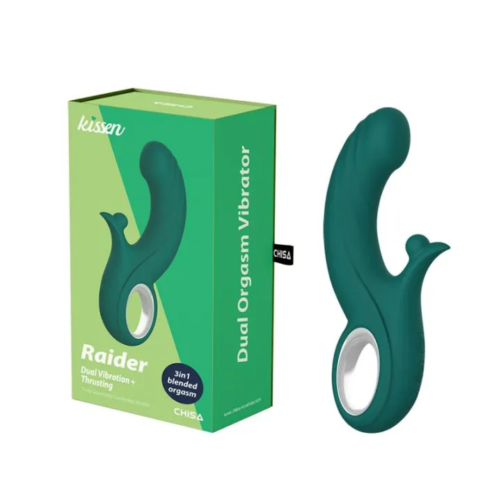 Raider Vibrador con Thrusting de Kissen