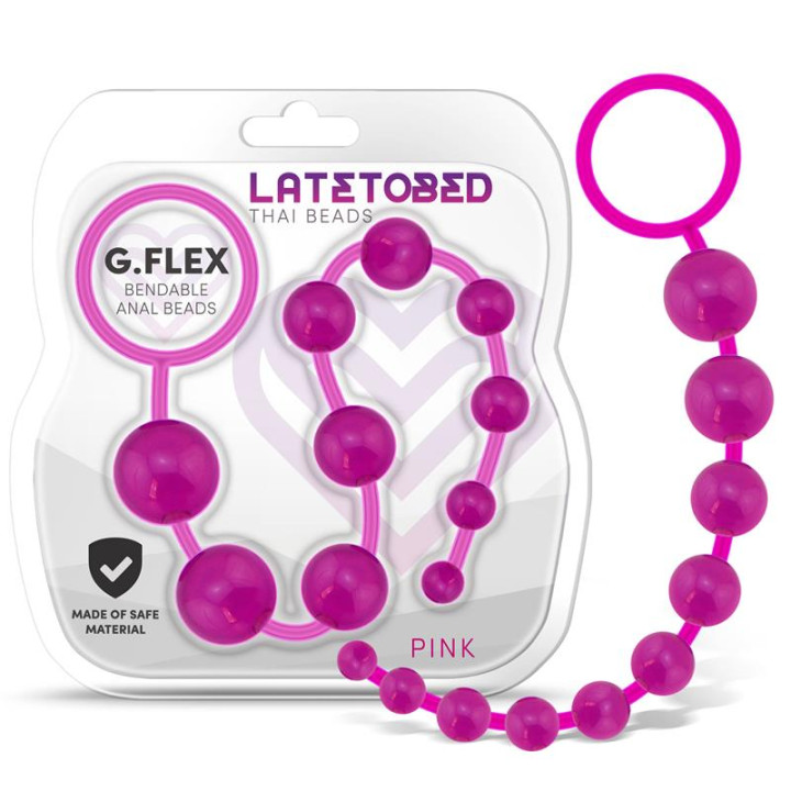 G.Flex Bolas Tailandesas Flexibles Rosa de Latetobed | VibraZon