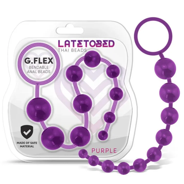 G.Flex Bolas Tailandesas Flexibles Púrpura de Latetobed