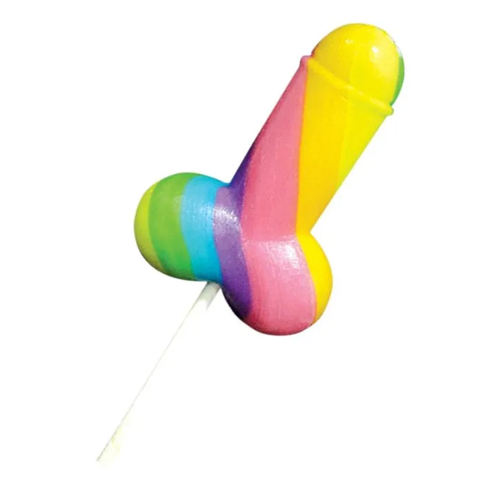 Piruleta Forma de Pene Multicolor de Spencer & Fleetwood