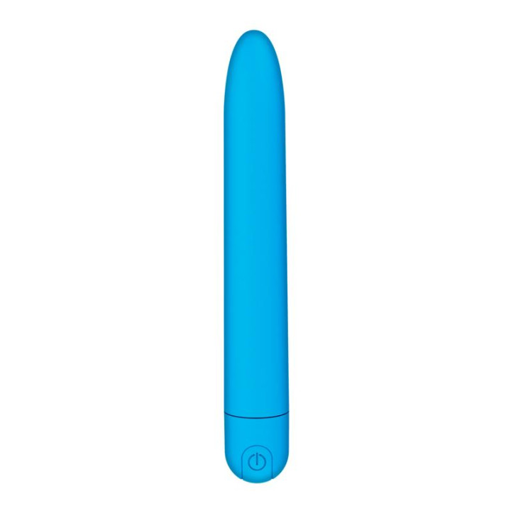 Bluesky Vibrador 10 Funciones 18,5 cm USB Azul Mate de Latetobed | VibraZon