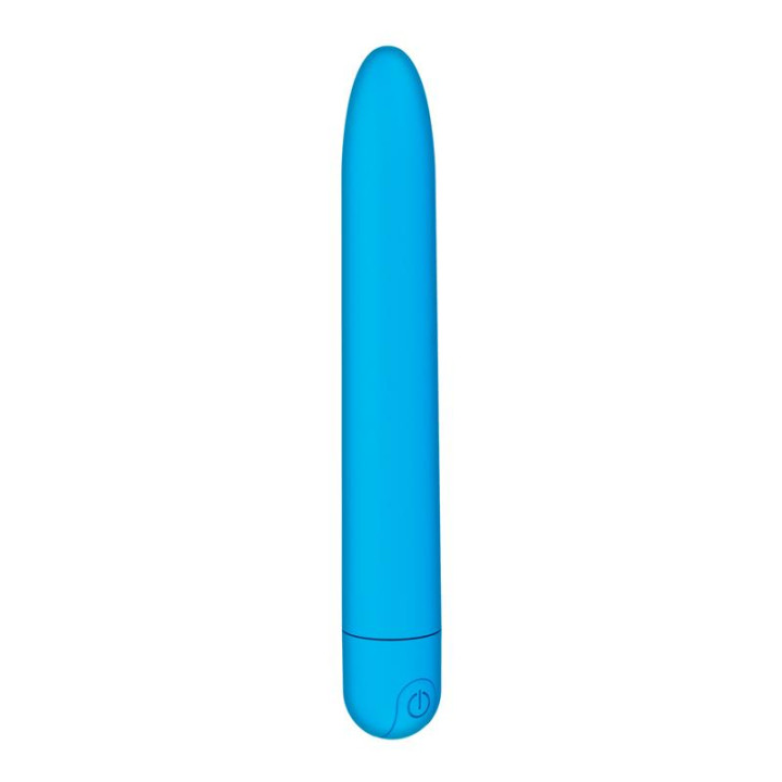 Bluesky Vibrador 10 Funciones 18,5 cm USB Azul Mate de Latetobed | VibraZon