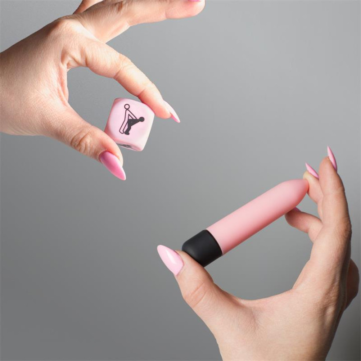 Kit Sensual Feelings Bala Vibradora y Dados Posturas de Secret Play | VibraZon