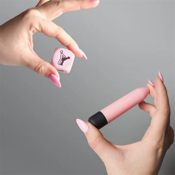 Kit Sensual Feelings Bala Vibradora y Dados Posturas de Secret Play