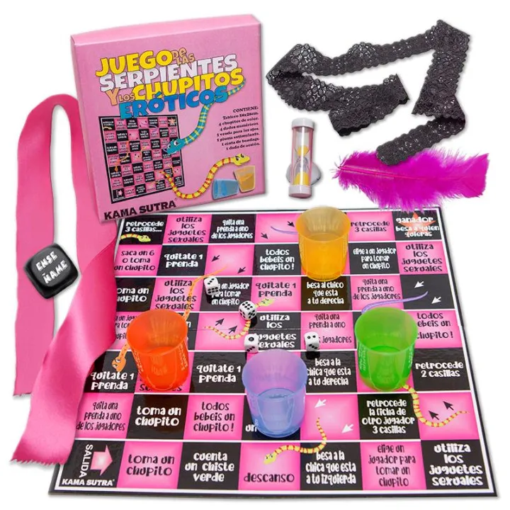 Juego de Mesa la Serpiente Erótica Chupito de Diverty Sex