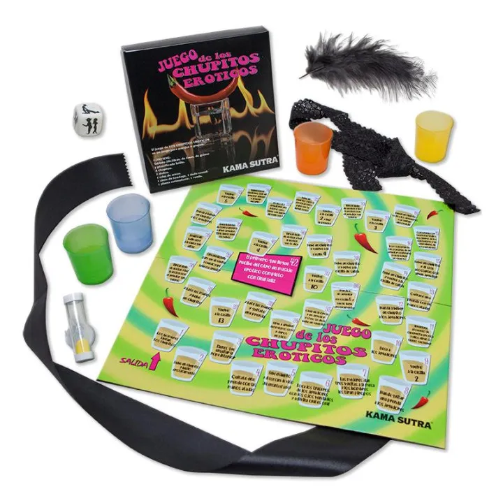 Juego de Mesa Juego de los Chupitos Eróticos de Diverty Sex