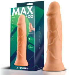 Ted Dildo Realista 7.1 Natural de Max & Co | VibraZon
