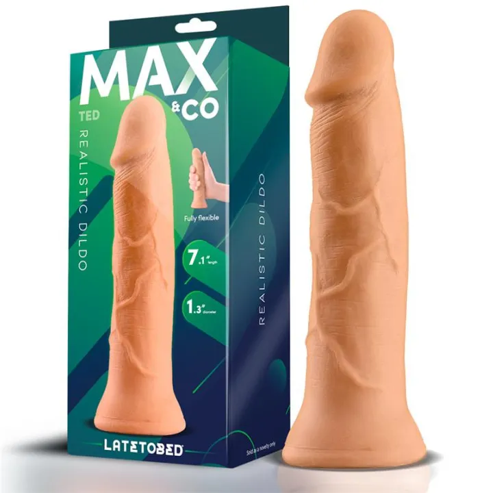 Ted Dildo Realista 7.1 Natural de Max & Co