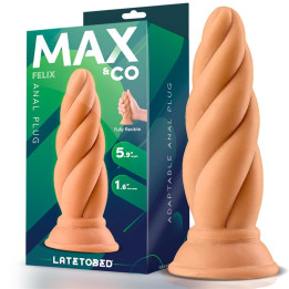 Felix Plug Anal Adaptable 5.9 Natural de Max & Co | VibraZon