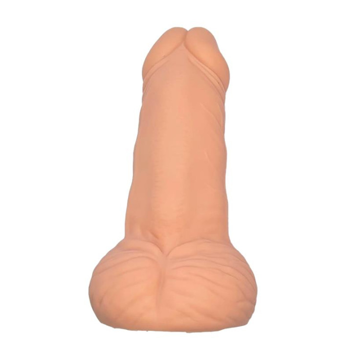 Pene con Testículos Antiestres Goma de Diverty Sex | VibraZon