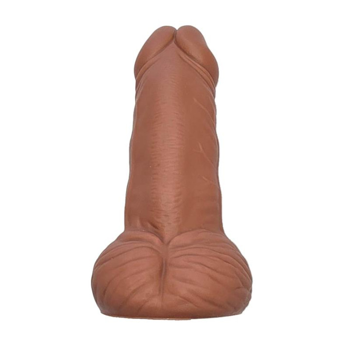 Pene con Testículos Antiestres Mulato de Diverty Sex | VibraZon