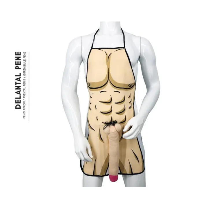Delantal de Hombre Gran Pene Largo de Diverty Sex
