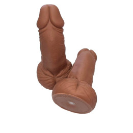 Silbato forma Pene con Testículos Mulato de Diverty Sex | VibraZon