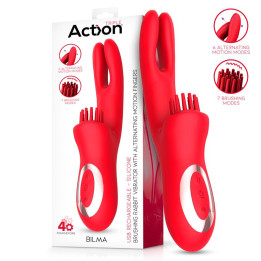 Bilma Vibrador con Movimientos Alternantes y Brushing 4 Motores de Action | VibraZon