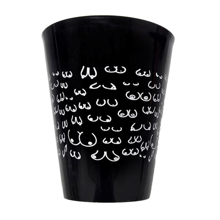 Vaso Plástico Diseño Pechos 500ml de Diverty Sex | VibraZon