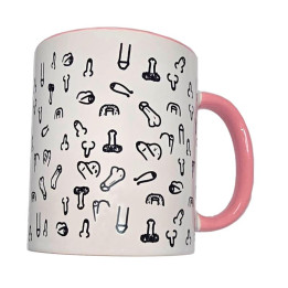 Taza Mug Penes 370 ml de Diverty Sex | VibraZon